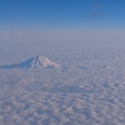 Ağrı Dağı, from above