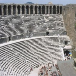 Aspendus, Theater, Seats