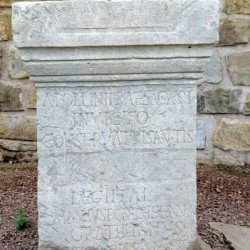 Novae, dedication to Apollo by a soldier of I Italica