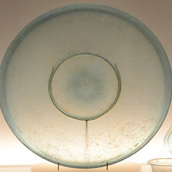 The natural color of glass is blue-green