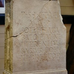 Woerden, Dedication to Elagabal