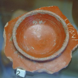 Woerden, Samian ware, inscription "Lucani"