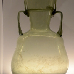 Colored glass: light green