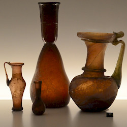 Palestinian purple glass