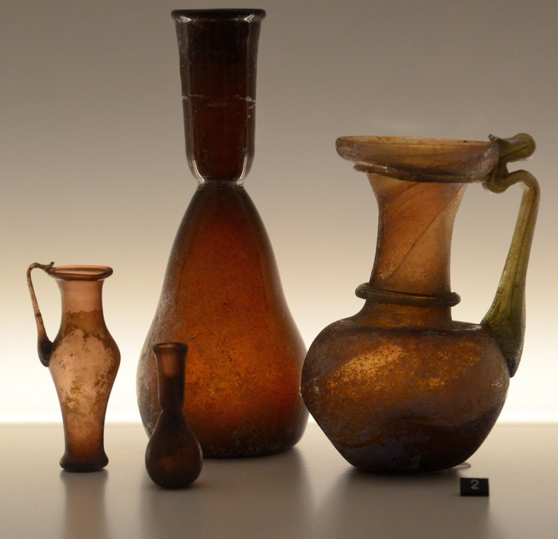 Palestinian purple glass