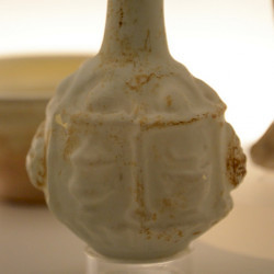 A "Sidonian bottle", colored white