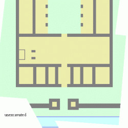 Map of the excavated part of Arnhem-Meinerswijk