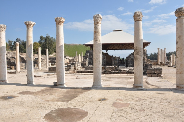 Beth Shean, Roman baths