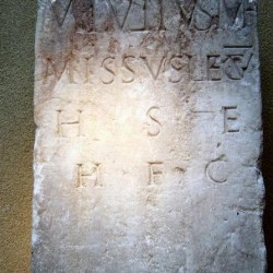 Heerlen, tombstone of Marcus Julius, soldier of V Alaudae