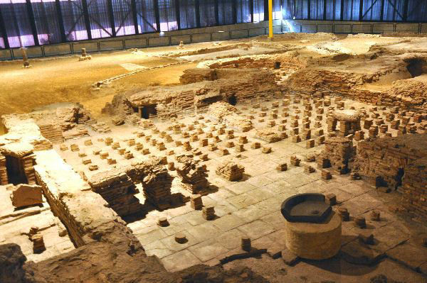 Heerlen, Remains of the Roman baths