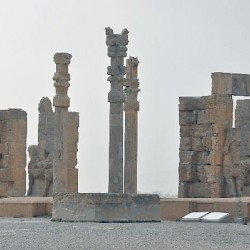 Persepolis, Gate of All Nations, seen from the Apadana
