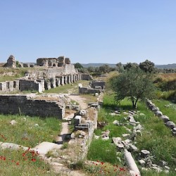 Miletus, Baths of Faustina, general view