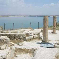 Belkis, Remains of a Roman villa