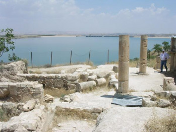 Belkis, Remains of a Roman villa