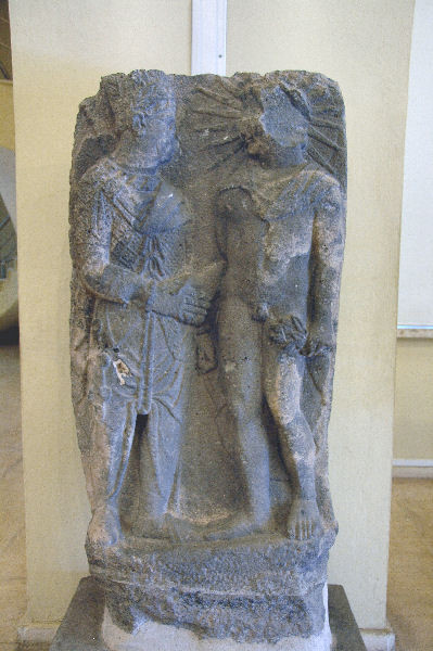 Zeugma, Antiochus I Theos of Commagene shaking hands with Apollo-Helios-Mithras