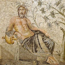 Zeugma, Mosaic of Euphrates (river god)
