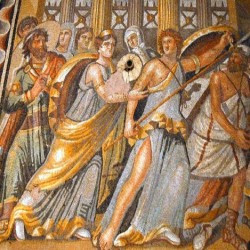 Zeugma, Mosaic of Achilles on Skyros