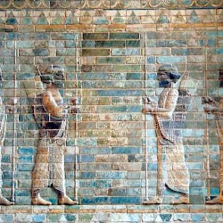 Susa, Soldiers' Relief with inscription