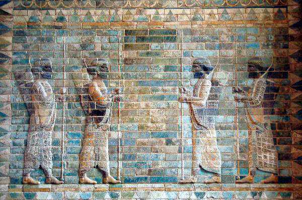 Susa, Soldiers' Relief with inscription