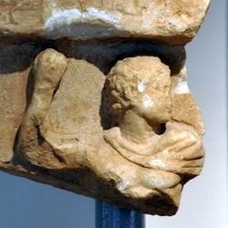 Pydna, Tombstone of a horseman