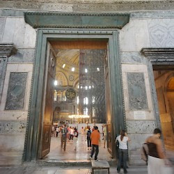 Constantinople, Hagia Sophia, Narthex, Imperial gate