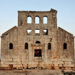 Mushabbak, church façade