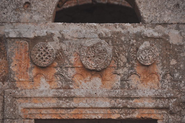 Lintel of the church entrance