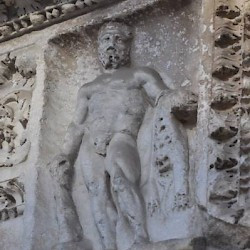 Rome, Arch of the Bankers, Hercules