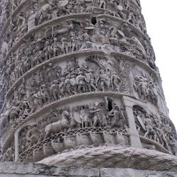 Rome, Column of Marcus Aurelius, relief