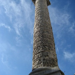 Rome, Column of Marcus Aurelius, shaft