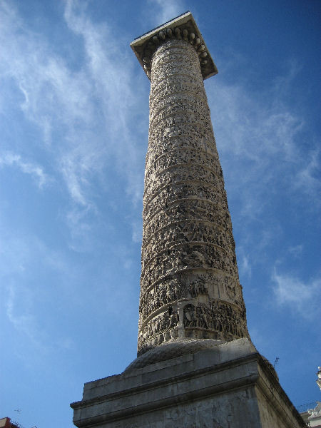 Rome, Column of Marcus Aurelius, shaft