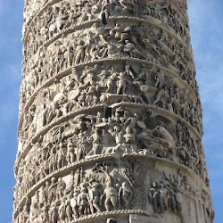 Rome, Column of Marcus Aurelius, relief