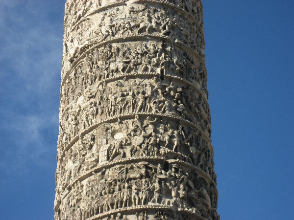 Rome, Column of Marcus Aurelius, relief