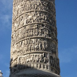 Rome, Column of Marcus Aurelius, relief