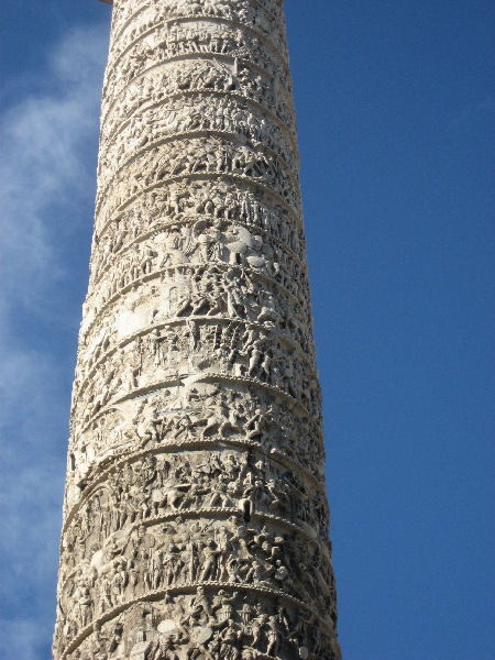 Rome, Column of Marcus Aurelius, relief