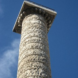 Rome, Column of Marcus Aurelius, relief