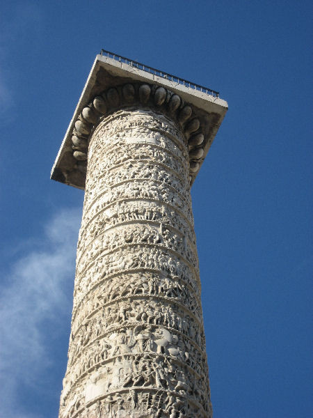 Rome, Column of Marcus Aurelius, relief