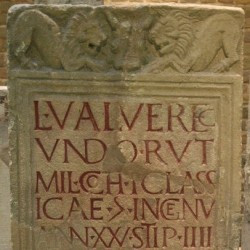 Köln-Alteburg, Tombstone of Verecundus