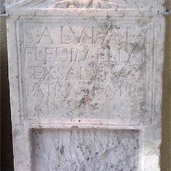Vechten, Fledimella inscription