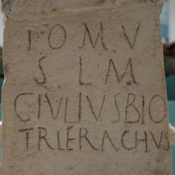 Vechten, Dedication by G. Julius Bio (cast)