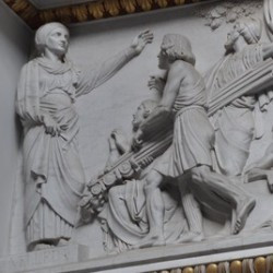Veleda, shown in the Walhalla (Regensburg)