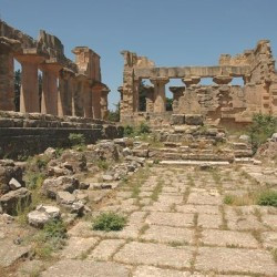 Cyrene, Temple of Zeus, Interior