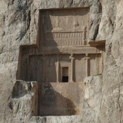 Naqš-e Rustam, Achaemenid Tomb I, Believed to be the final resting place of Darius II Nothus