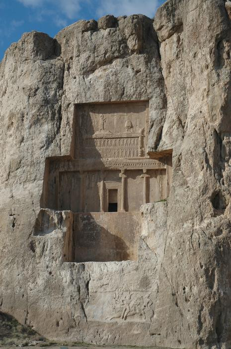 Naqš-e Rustam, Achaemenid Tomb I, Believed to be the final resting place of Darius II Nothus