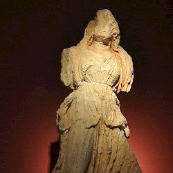 Limyra, Mausoleum of Pericles, fleeing Gorgo