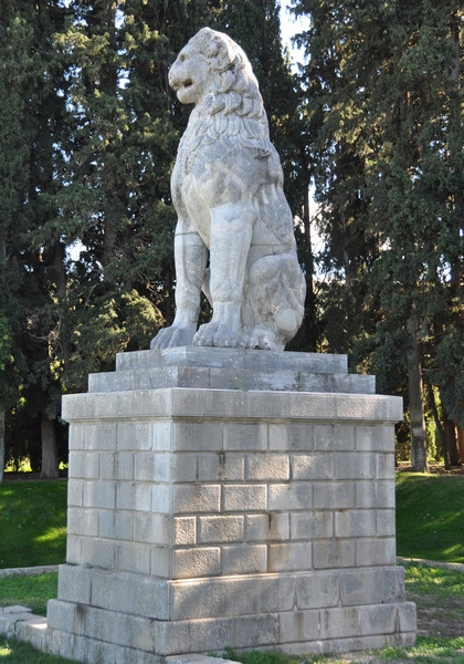 Chaeronea, Lion monument