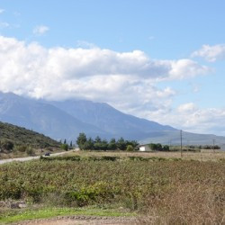 Chaeronea, Battlefield with Parnassus in the distance
