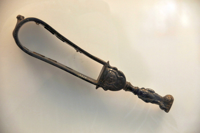 Chaeronea, Sistrum with handle in the form of the Egyptian god Bes