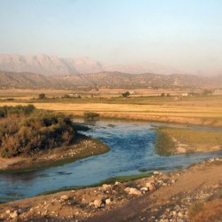 Karkheh (Choaspes) before entering Khuzestan
