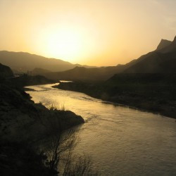 Karkheh (Choaspes) before entering Khuzestan